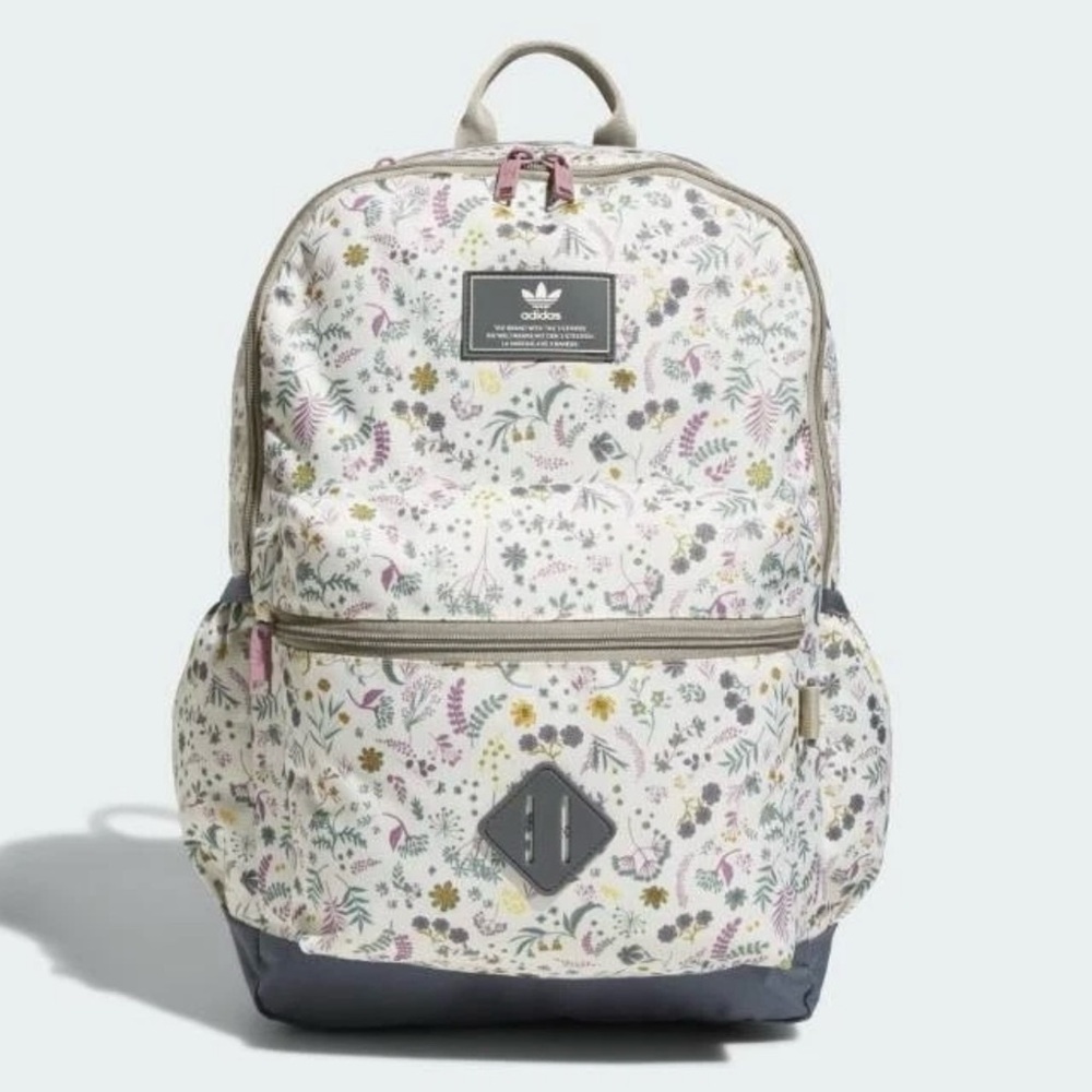 Adidas Multicolor Floral Backpack